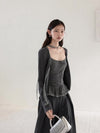 dot point ribbon mood tops SI1205