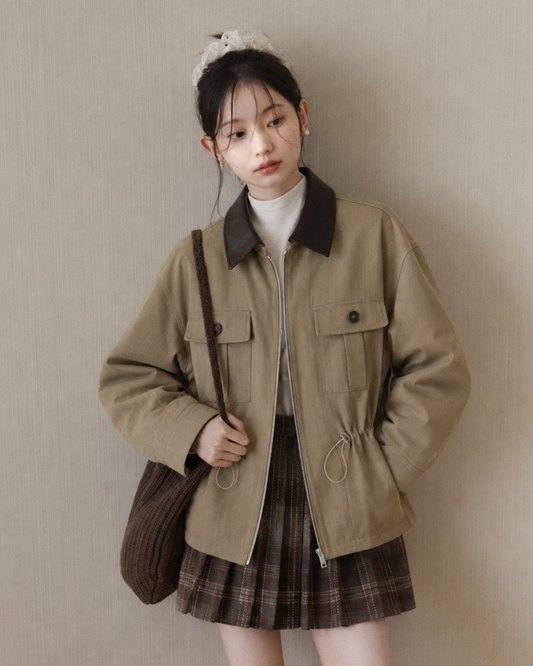 curler point casual jacket SI1240