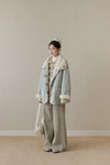 reversible blue mood coat SI1047