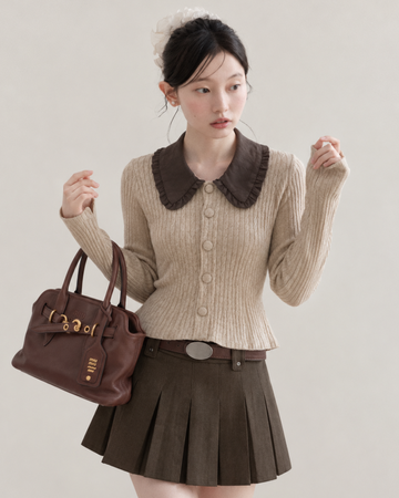 curler brown point tops SI1305