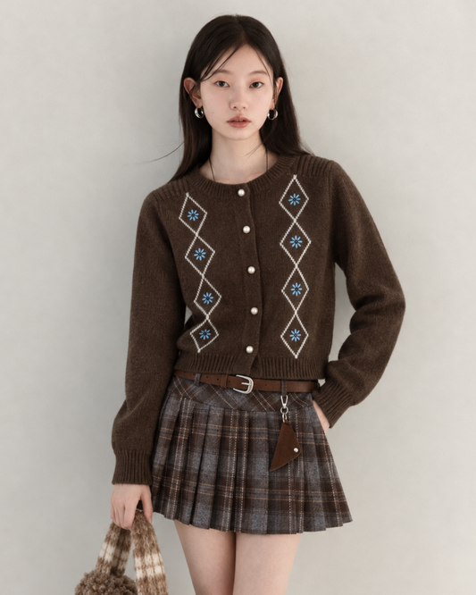 point cross mood brown tops SI1300