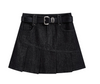 pleats denim skirt SI1270