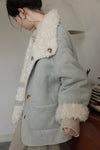 reversible blue mood coat SI1047