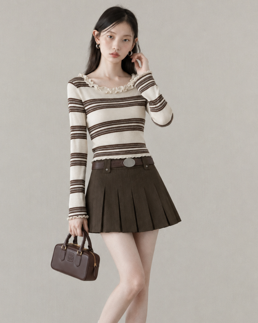 border mood frill tops SI1311