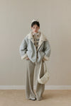 reversible blue mood coat SI1047