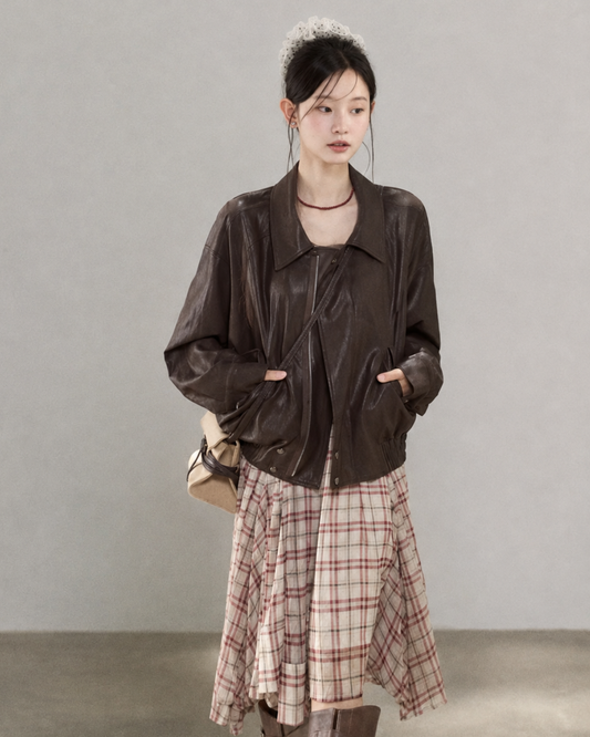 mulch mood leather jacket SI1228