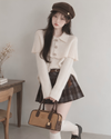 rose point girly ivory tops SI1342