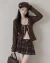ribbon point simple tops SI1340