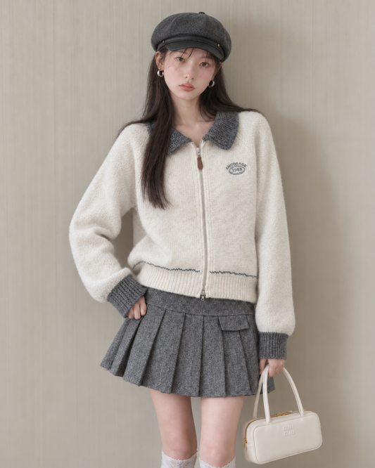 curler point casual word tops SI1346