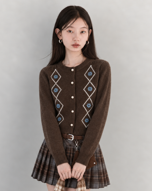 point cross mood brown tops SI1300