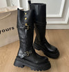 botann point black boots SI1207