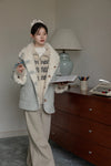 reversible blue mood coat SI1047