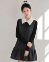 gray girly mood one-piece SI1281