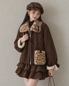 leopard curler point jacket SI1349
