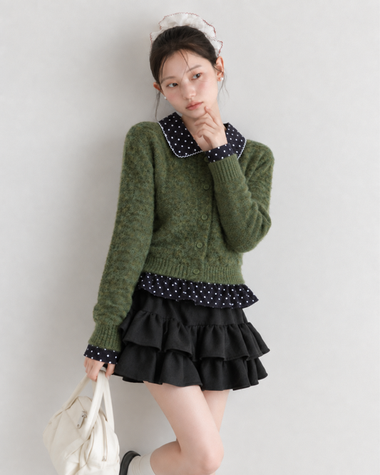 dot curler point contrast tops SI1321