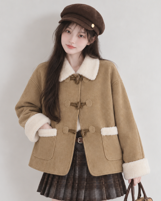 casual mood beige jacket SI1348