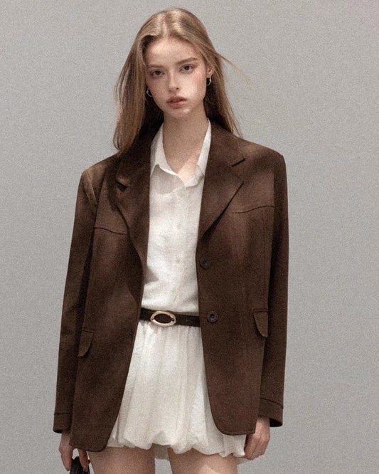 mulch mood brown jacket SI1212