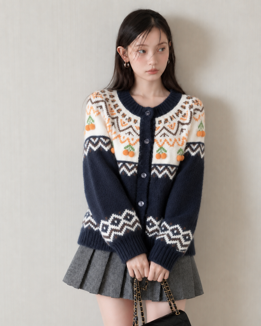 contrast mood navy top SI1332