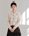 blue flower point Knit SI1280