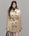 stylish line trench coat SI1223