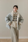 reversible blue mood coat SI1047