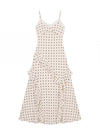 【Restock】dot girly mood long one-piece SI1101